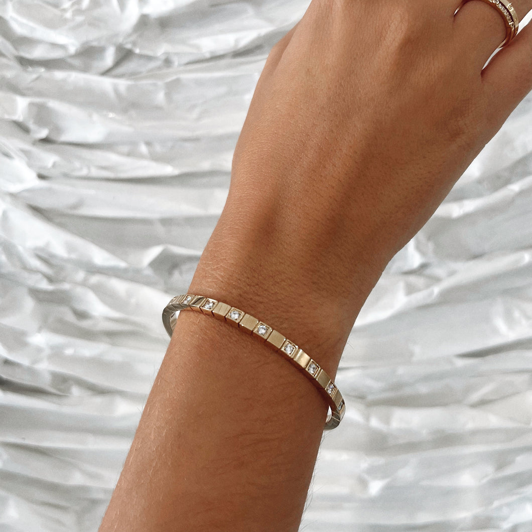 Ice Crystal Bangle