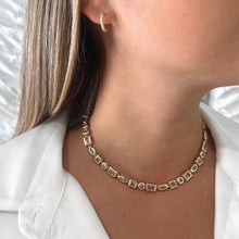 Load image into Gallery viewer, Bezeled Gem Necklace
