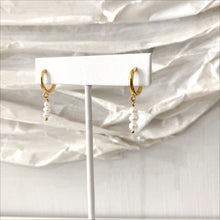 Load image into Gallery viewer, Gypsea Pearl Huggies

