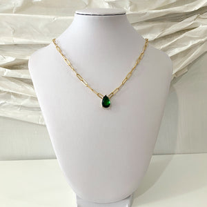 Emerald Gem Necklace