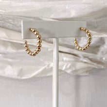 Load image into Gallery viewer, Lyla Beaded Hoops
