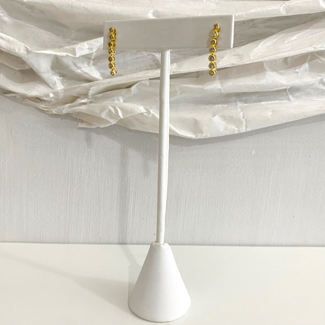 Crystal Drip Earrings