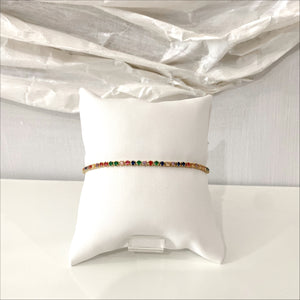 Rainbow Gem Bracelet