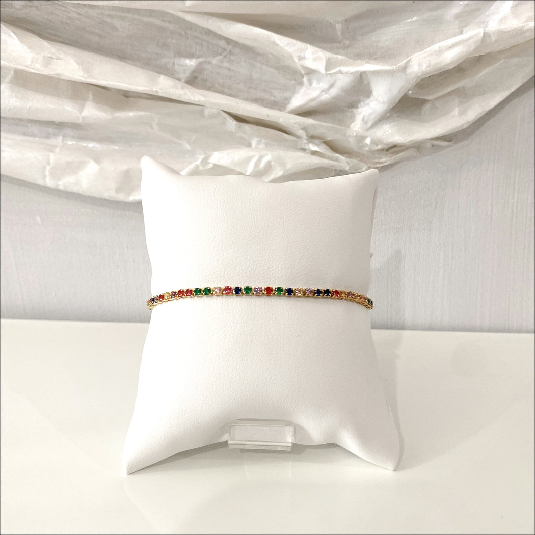 Rainbow Gem Bracelet